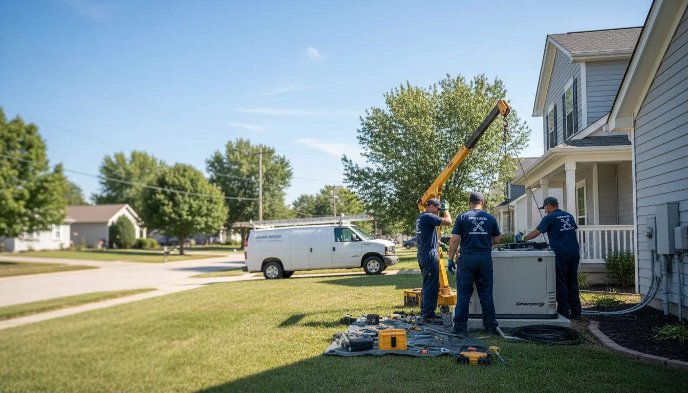 Generator Installation in Levering, MI near me